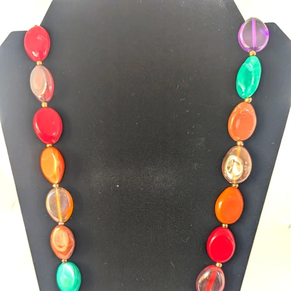 Xccessorzone Multicolor Beaded Necklace - Picture 1 of 5